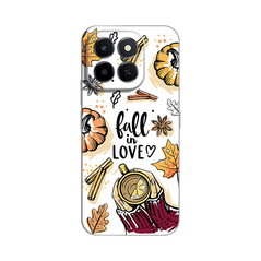Zastitna silikonska maska (futrola) PRINT - Huawei Honor X6c Fall in Love.