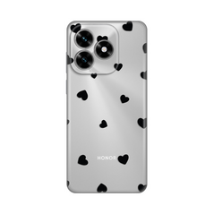 Zastitna ultra tanka (skin) maska / futrola PRINT - Huawei Honor X5c Plus Hearts.