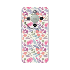 Zastitna silikonska maska (futrola) PRINT - Huawei Honor Magic 8 Lite Watercolor Flowers.