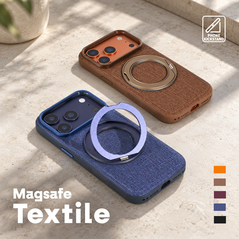 Zastitna maska (futrola) Magsafe Textile - iPhone 17 Pro Max/18 Pro Max 6.9 crna.