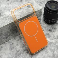 Zastitna maska (futrola) AMBER MagSafe - iPhone 17 Pro Max (6.9)/iPhone 18 Pro Max (6.9) narandzasta (MS).