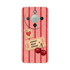 Zastitna ultra tanka (skin) maska / futrola PRINT - Huawei Honor Magic 8 Lite Cherry Ticket.