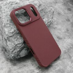 Zastitna maska (futrola) COLOR SKIN MagSafe - iPhone 17 Pro Max (6.9)/iPhone 18 Pro Max (6.9) dark cherry (MS).