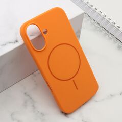 Zastitna maska (futrola) FLEX MagSafe - iPhone 16 (6.1) narandzasta (MS).