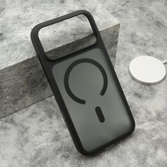Zastitna maska (futrola) SHADOW MagSafe - iPhone 17 Pro Max (6.9)/iPhone 18 Pro Max (6.9) crna (big camera) (MS).