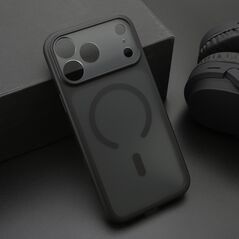 Zastitna maska (futrola) SHADOW MagSafe - iPhone 17 Pro Max (6.9)/iPhone 18 Pro Max (6.9) crna (small camera protection) (MS).