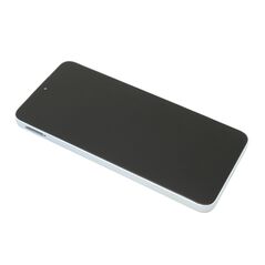 LCD displej (ekran) - Huawei Honor 90 Lite + Touch screen + okvir silver ORG High brightness (MS).