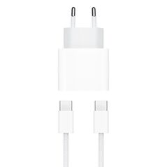 Kucni punjac - Iphone 15/16/17 PD Fast charger 35W Type C na Type C beli HQ (MS).