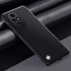 Zastitna maska (futrola) PU Leather - Huawei Honor 200 Pro carbon.