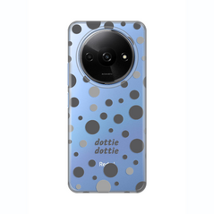 Zastitna ultra tanka (skin) maska / futrola PRINT - Xiaomi Redmi A3 Dottie Dottie Gray.