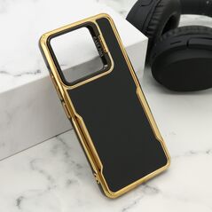 Zastitna maska (futrola) GOLD LUXE - Xiaomi Redmi Note 13 4G crna (MS).