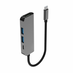 Adapter Type C na HDMI 2xUSB 3.0 type C 4u1.