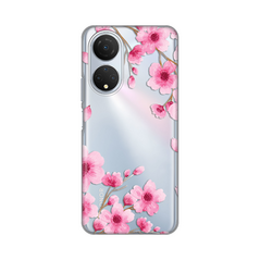 Zastitna ultra tanka (skin) maska / futrola PRINT - Huawei Honor X7 Rose flowers.