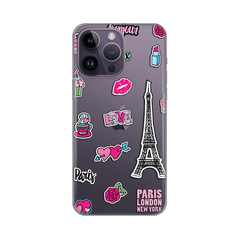 Zastitna ultra tanka (skin) maska / futrola PRINT - iPhone 14 Pro Max 6.7 Love Paris.