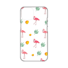 Zastitna ultra tanka (skin) maska / futrola PRINT - iPhone 14 Plus Flamingos.