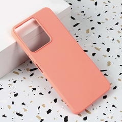 Zastitna maska (futrola) Shell Velvet - Xiaomi Redmi 13C roze.