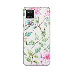 Zastitna ultra tanka (skin) maska / futrola PRINT - Samsung A125F Galaxy A12 Gentle Roses Pattern.