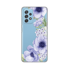 Zastitna ultra tanka (skin) maska / futrola PRINT - Samsung A525 Galaxy A52 4G/A526 Galaxy A52 5G/A528B Galaxy A52s 5G Blue Roses.