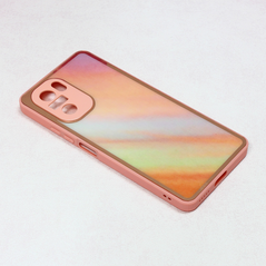 Zastitna maska (futrola) Candy Marble - Xiaomi Poco F3/Mi 11i roze.