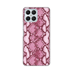 Zastitna silikonska maska (futrola) PRINT - Huawei Honor X8 Pink Snake.