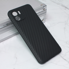 Zastitna maska (futrola) Carbon fiber - Xiaomi Redmi A1/Redmi A2 crna.