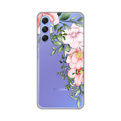 Zastitna ultra tanka (skin) maska / futrola PRINT - Samsung A346 Galaxy A34 5G 5G Gentle Rose Pattern.