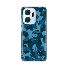 Zastitna silikonska maska (futrola) PRINT - Huawei Honor X7a Camouflage Pattern.