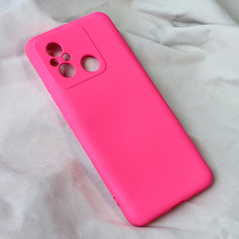 Zastitna maska (futrola) Teracell Soft Velvet - Xiaomi Redmi 12C pink.
