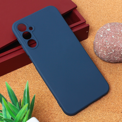 Zastitna maska (futrola) Teracell Giulietta - Samsung A245 Galaxy A24 4G mat tamno plava.