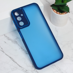 Zastitna maska (futrola) Shining Camera - Samsung A145R/A146B Galaxy A14 4G/5G plava.
