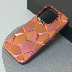 Zastitna maska (futrola) Shiny Diamond - iPhone 14 Pro roze.