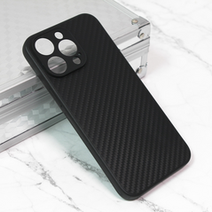 Zastitna maska (futrola) Carbon fiber - iPhone 15 Pro Max 6.7 crna.