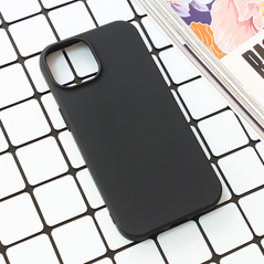 Zastitna maska (futrola) Nano Silikon - iPhone 15 crna.