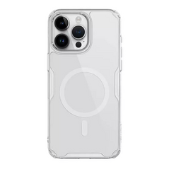 Zastitna maska (futrola) Nillkin Nature Pro Magnetic - iPhone 15 Pro 6.1 Transparent.