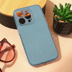 Zastitna maska (futrola) Sparkle Dust - iPhone 15 Pro 6.1 plava.
