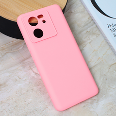 Zastitna maska (futrola) Teracell Giulietta - Xiaomi 13T/13T Pro mat roze.