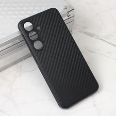 Zastitna maska (futrola) Carbon fiber - Samsung S921B Galaxy S24 crna.