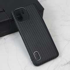 Zastitna maska (futrola) Carbon Stripe - Xiaomi Redmi A1 crna.
