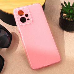 Zastitna maska (futrola) Sparkle Dust - Xiaomi Redmi Note 12 5G (EU) roze.