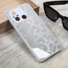 Zastitna maska (futrola) Shiny glass - Xiaomi Redmi 12C bela.