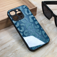 Zastitna maska (futrola) Shiny glass - iPhone 14 Pro plava.