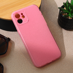 Zastitna maska (futrola) Sparkle Dust - iPhone 12 6.1 roze.
