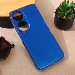 Zastitna maska (futrola) Sparkle Dust - Huawei Honor X7b tamno plava.