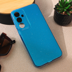 Zastitna maska (futrola) Sparkle Dust - Samsung A356B Galaxy A35 5G svetlo plava.