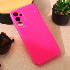 Zastitna maska (futrola) Sparkle Dust - Samsung A256 Galaxy A25 5G pink.