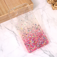 Zastitna silikonska maska (futrola) Glitter - Samsung A156 Galaxy A15 5G roze.