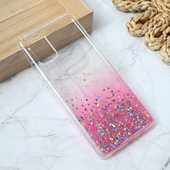 Zastitna silikonska maska (futrola) Glitter - Samsung A515F Galaxy A51 roze.