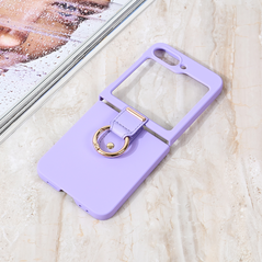 Zastitna maska (futrola) Slim PC Protective - Samsung F741B Galaxy Z Flip 6 5G ljubicasta.
