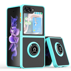 Zastitna maska (futrola) Frosted Shockproof - Samsung F741B Galaxy Z Flip 6 5G svetlo plava.