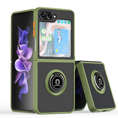 Zastitna maska (futrola) Frosted Shockproof - Samsung F741B Galaxy Z Flip 6 5G zelena.